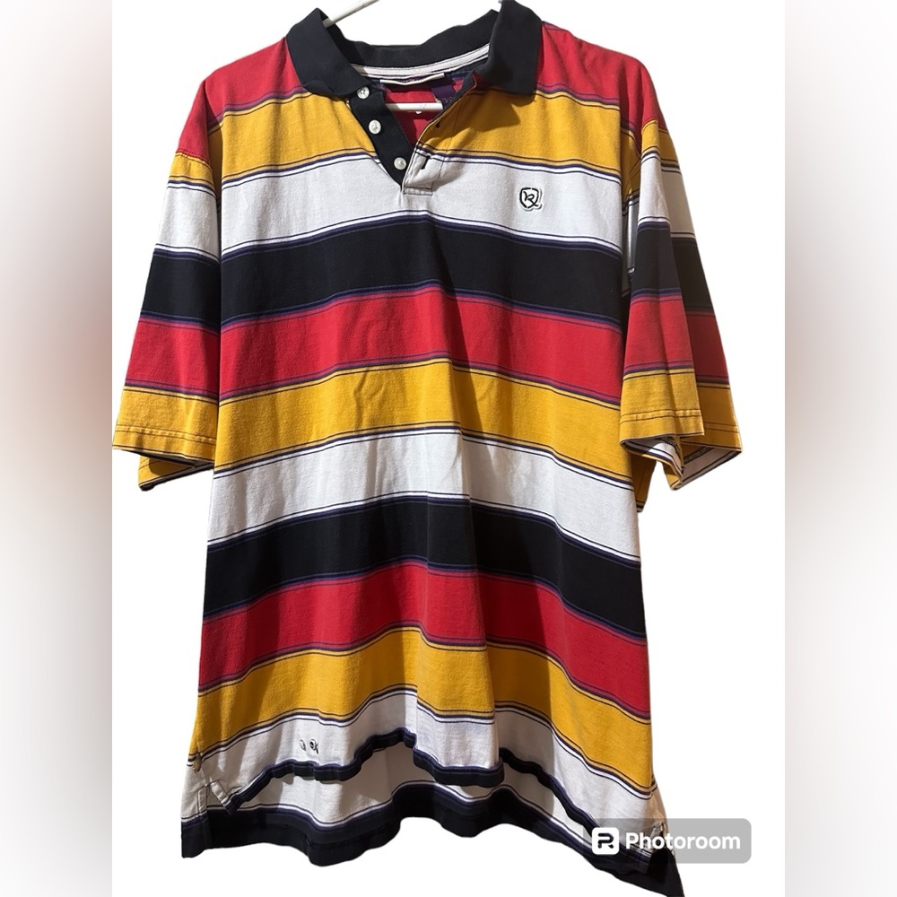 Rocawear Men’s Polo Striped Size 2XL